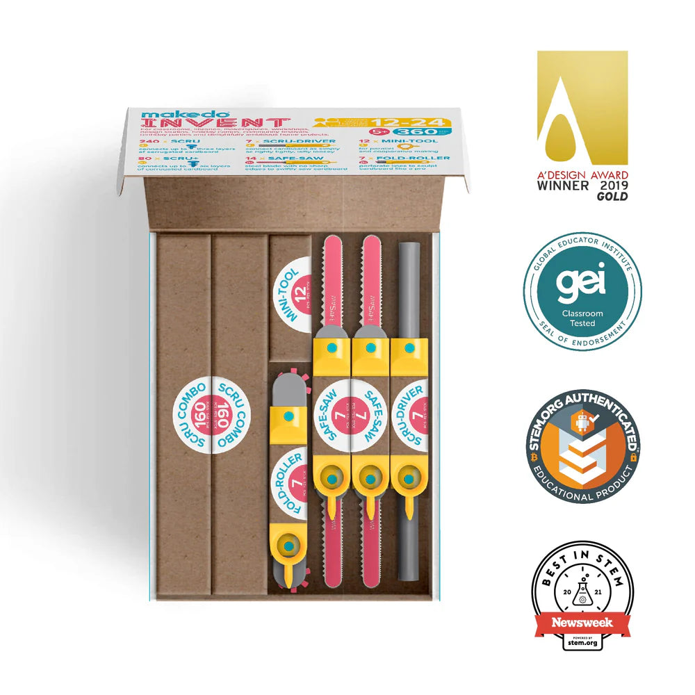 Makedo Invent Kit 360 pieces - Zart