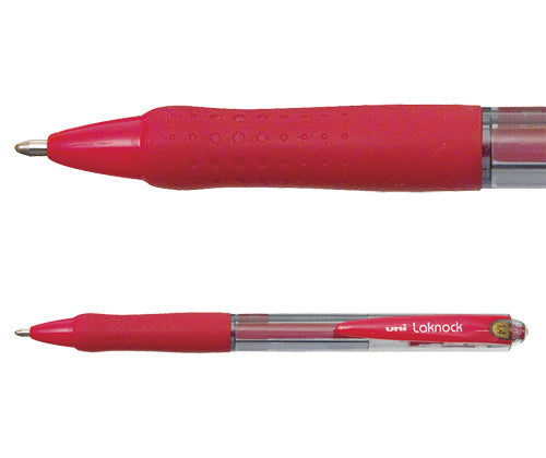 Uni Laknock Broad Pen Red - Zart