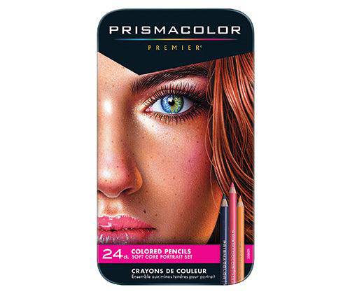 Prismacolor Premier Portrait Colour Pencils Pack of 24 - Zart