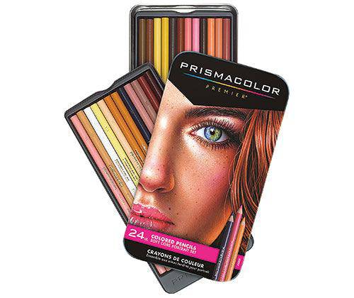 Prismacolor Premier Portrait Colour Pencils Pack of 24 - Zart
