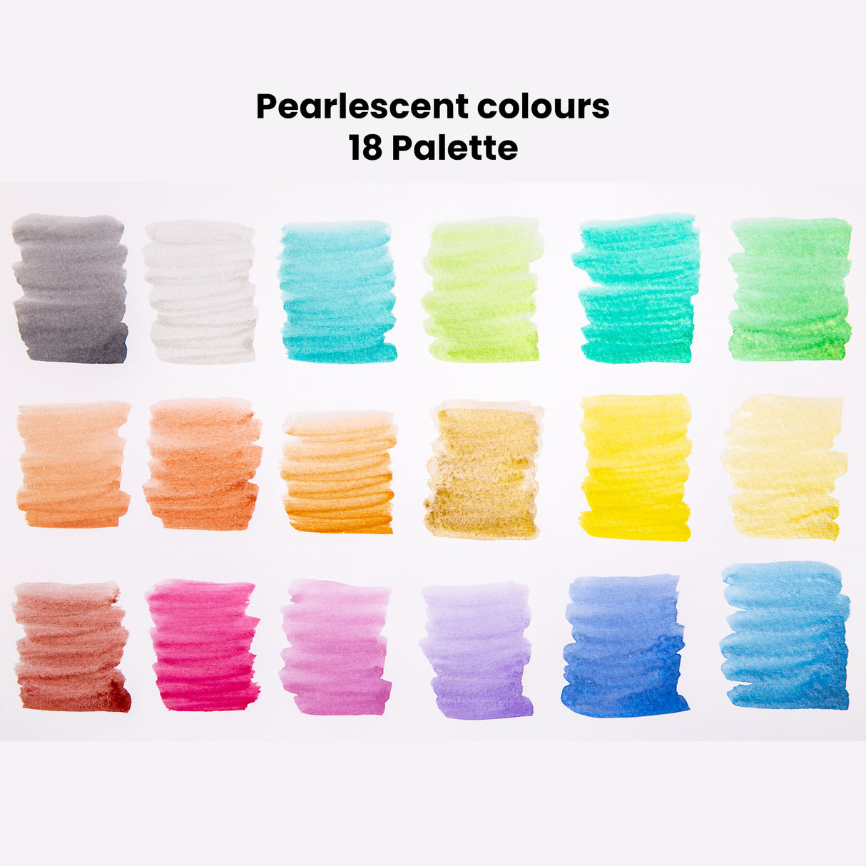 Zart Primecolours Pearlescent Watercolour Paints - Zart