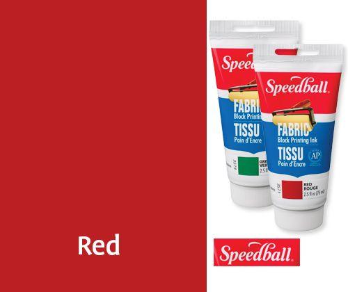 Speedball Fabric Block Ink 75mL Tubes - Zart