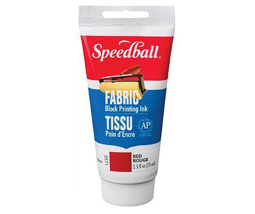 Speedball Fabric Block Ink 75mL Tubes - Zart