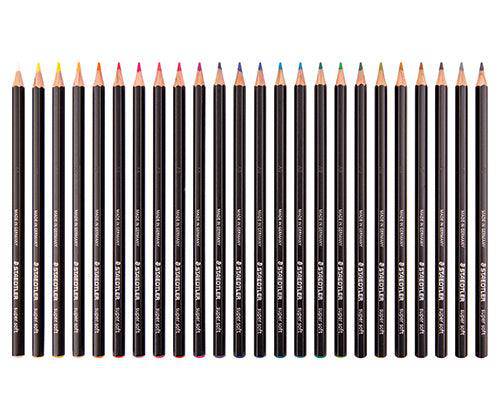 Staedtler Soft Pencils Assorted Pack of 24 - Zart