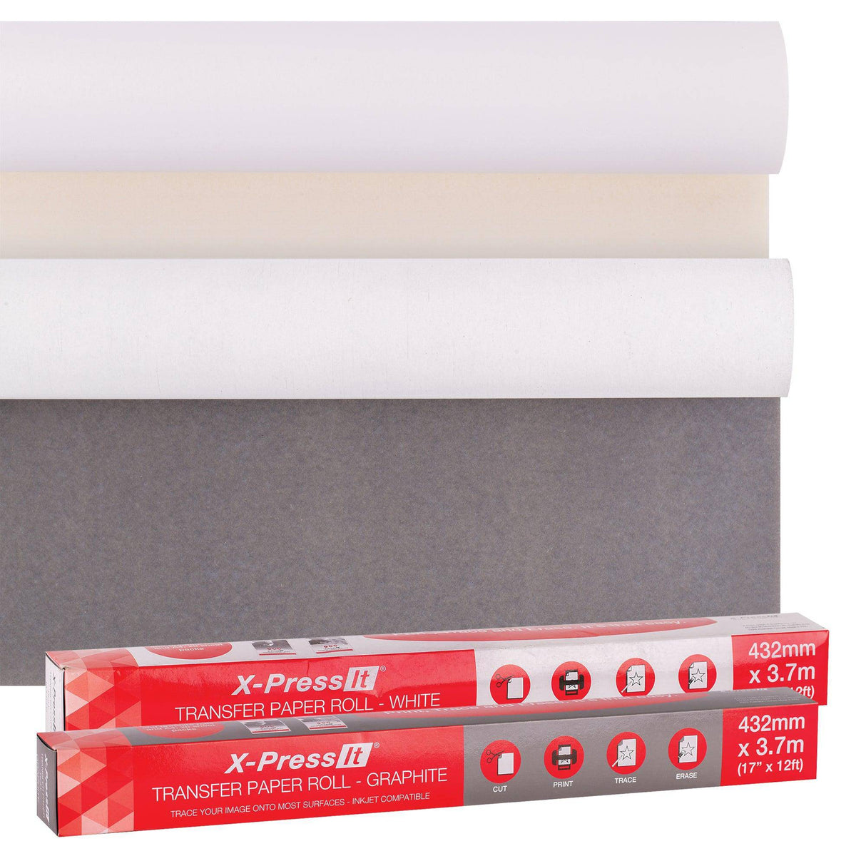 Transfer Paper 3.7m Roll - Zart