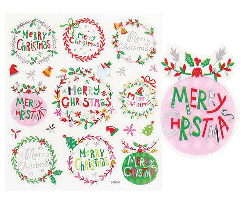 Christmas Stickers - Zart