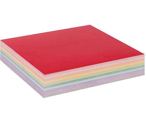 Card Squares 290gsm Assorted 20 x 20cm Pack of 100 - Zart