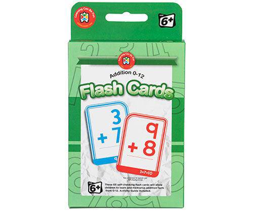 Flash Cards Addition 0-12 - Zart