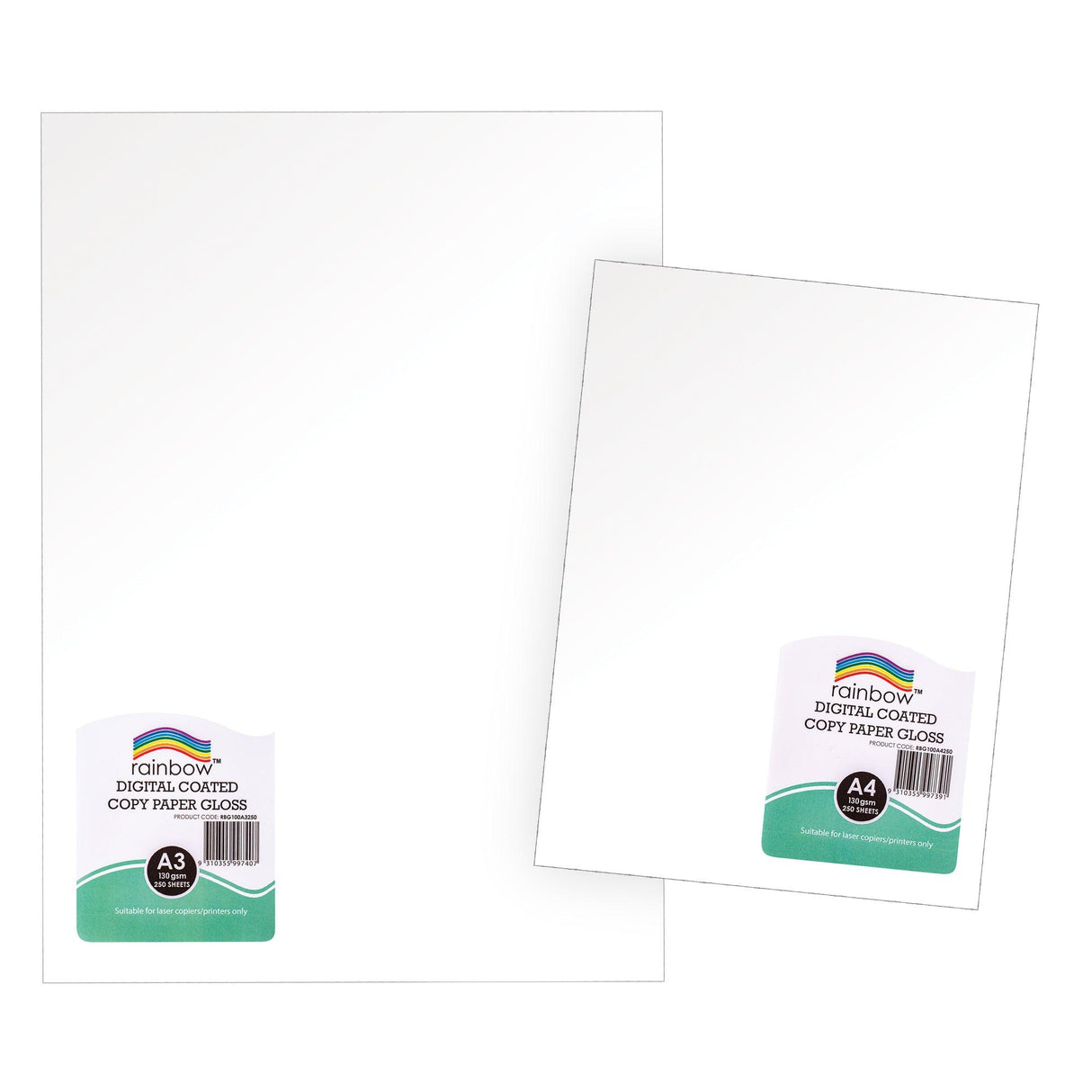 Digital Gloss Paper 130gsm Pack of 250 - Zart