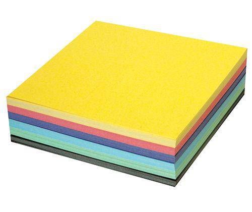 Kinder Paper Coloured Squares Gloss Heavyweight - Zart