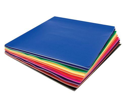 Kinder Paper Coloured Squares Gloss Heavyweight - Zart