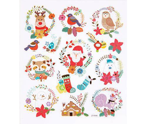 Christmas Stickers - Zart