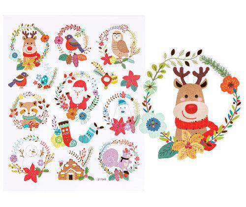 Christmas Stickers - Zart