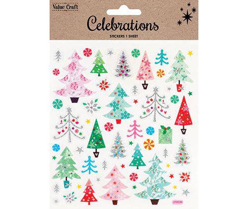 Christmas Stickers - Zart