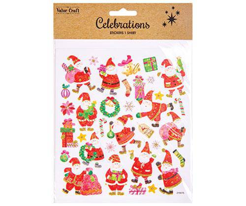 Christmas Stickers - Zart