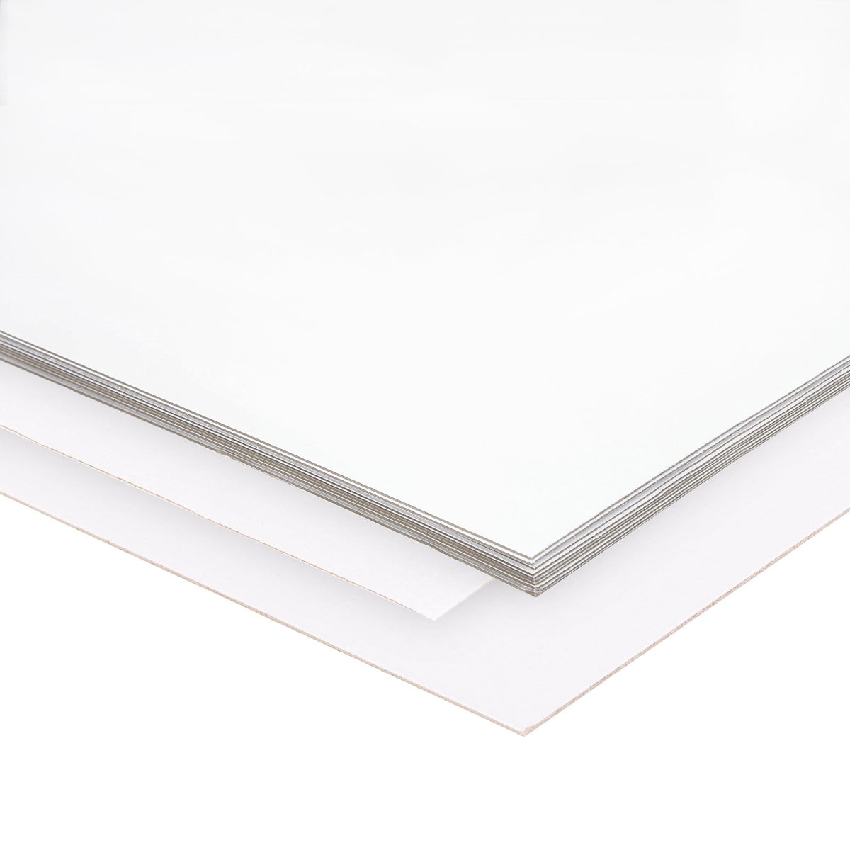 White Cardboard (Pasteboard) Pack of 10 Zart