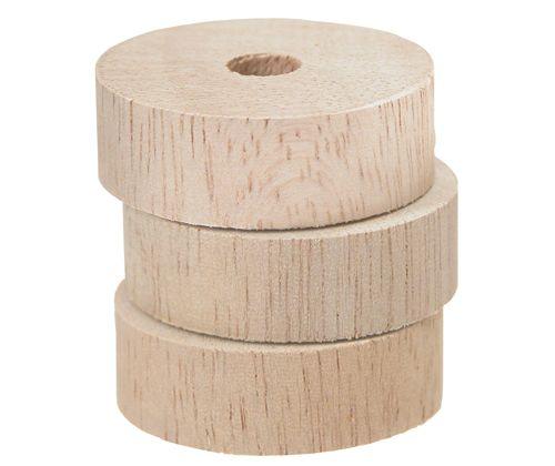 Wooden Wheel 30mm Pack of 20 - Zart