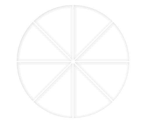 Cardboard Mural Circle by Zart - Zart