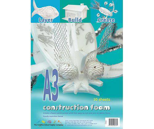Construction Foam A3 Pack of 10 - Zart