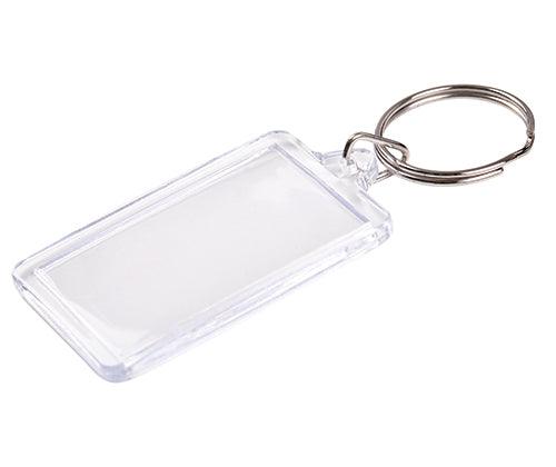 Rectangle Key Ring Tags Pack of 10 - Zart