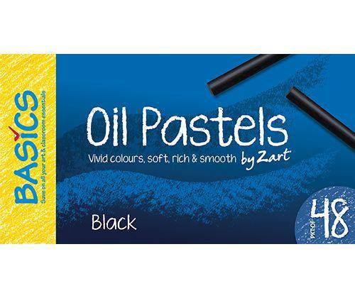 Zart Basics Oil Pastels Pack of 48 - Zart