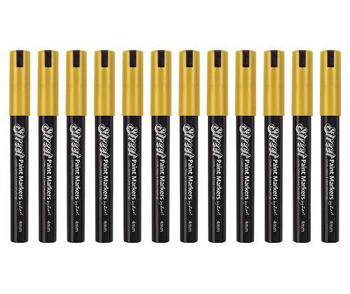 Street Paint Markers by Zart Pack of 12 - Zart