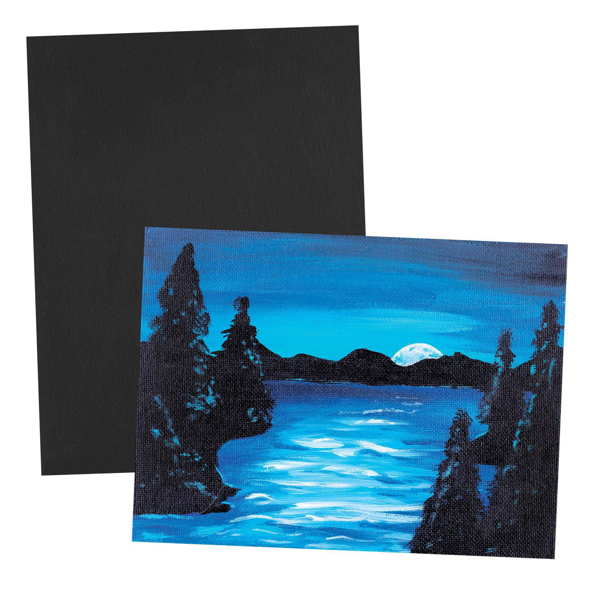 Canvas Board Black - Zart