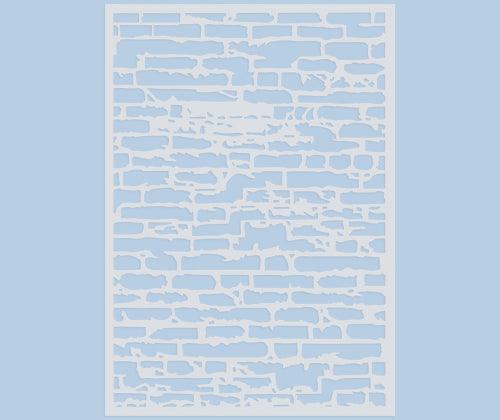 Stencil and Rubbing Sheets A4 Textures Pack of 8 - Zart