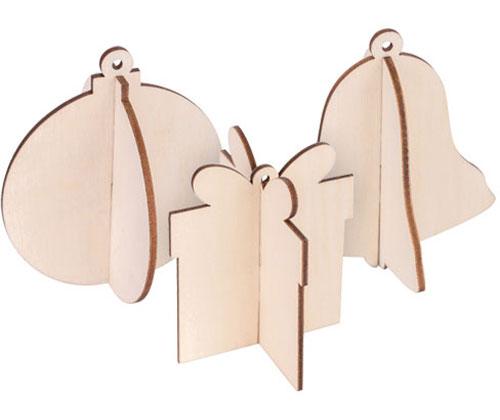 3D Festive Hangers Pack of 12 - Zart