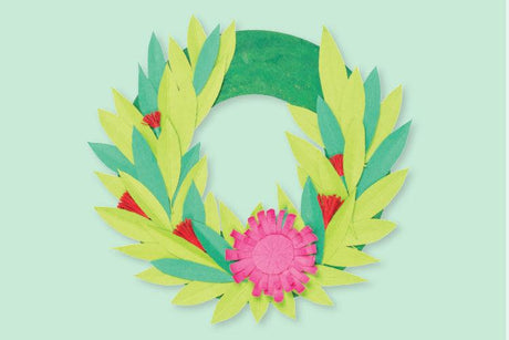 Australian Native Wreath Decoration - Zart Art