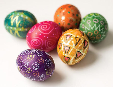 Food Dye Eggs - Zart Art