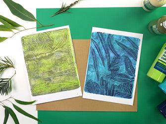 Australian Botanical Gel Print - Zart Art