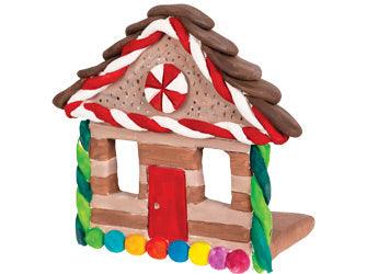 Clay Gingerbread House - Zart Art