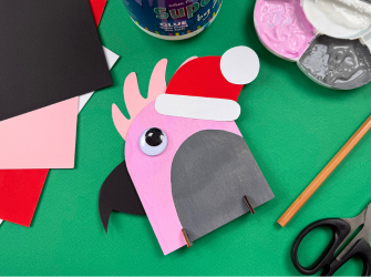 Mixed Media Aussie Christmas Characters