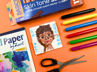 Multicultural Paper Flexagon