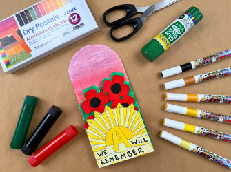 Tri Fold ANZAC Landscape