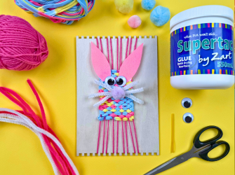 Woven Easter Bunny