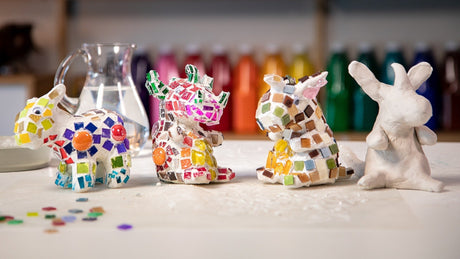 Mosaic Sculpture Inspired By Pamela Irving