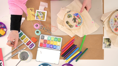 A Stitch in Time inspired by Julia Gutman