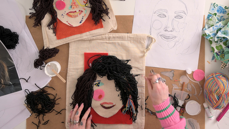 Living in a Material World inspired by Julia Gutman