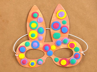 Mixed Media Easter Mask