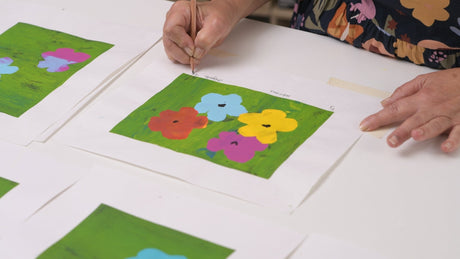 Silk Screen Print Inspired By Andy Warhol