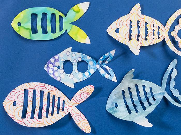 Symmetrical Paper Fish