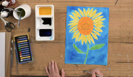 Sunflowers Inspired By Vincent Van Gogh