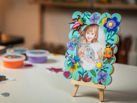 Artist Inspired Wooden Wavy Photo Frame - Zart Art