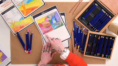 Warm and Cool Landscapes Worksheet