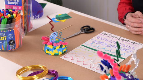 Drawing with Wire Inspired By Alexander Calder
