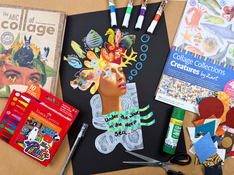 Surrealist Paper Collage