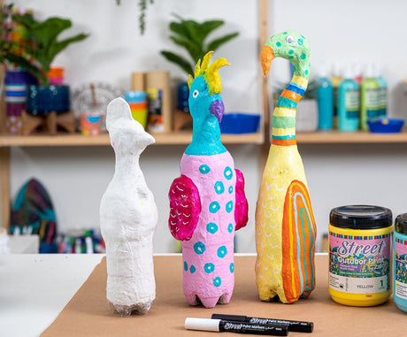 Outdoor Bottle Birds Inspired By Barbara Kobylinska