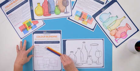 Colour Blending Worksheet